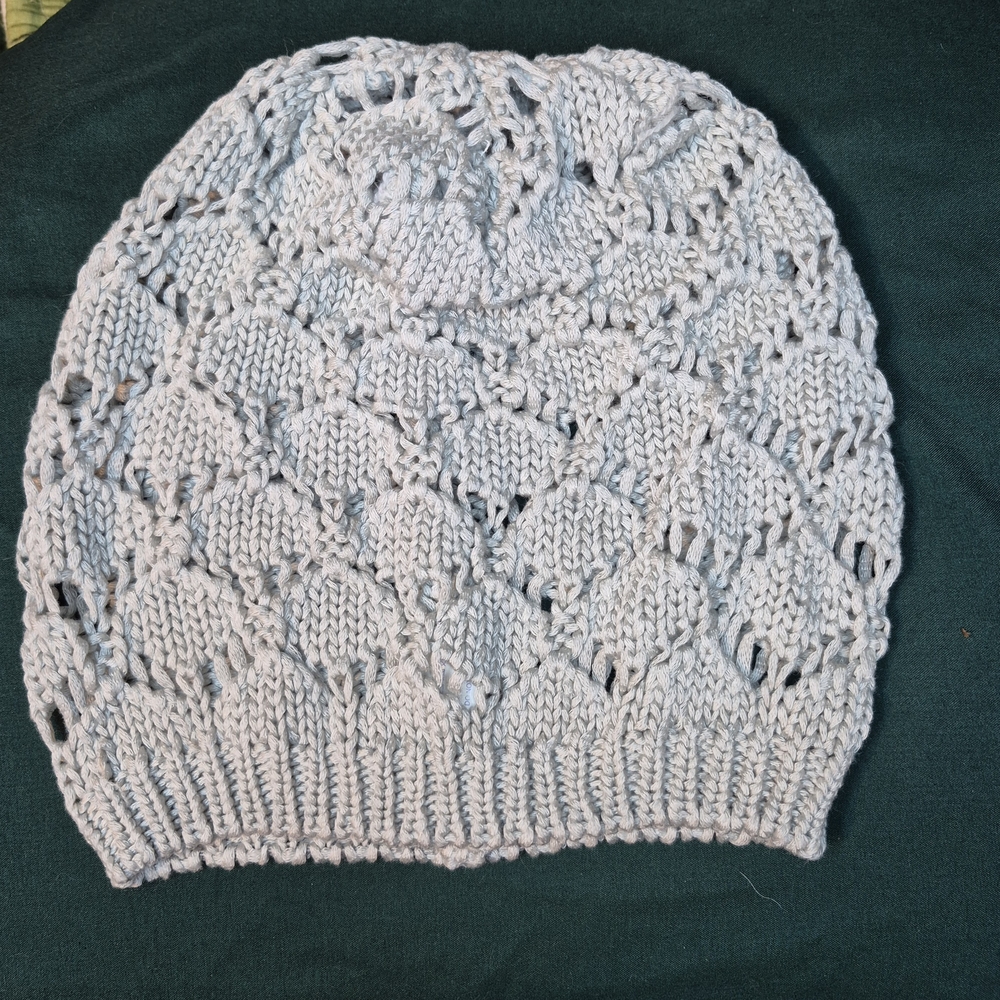 Gray Knit Beanie